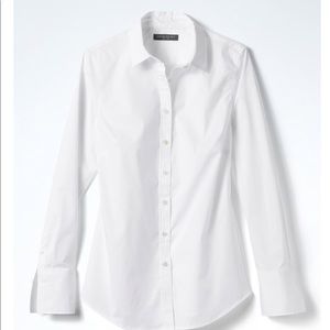Classic White Button Down Shirt